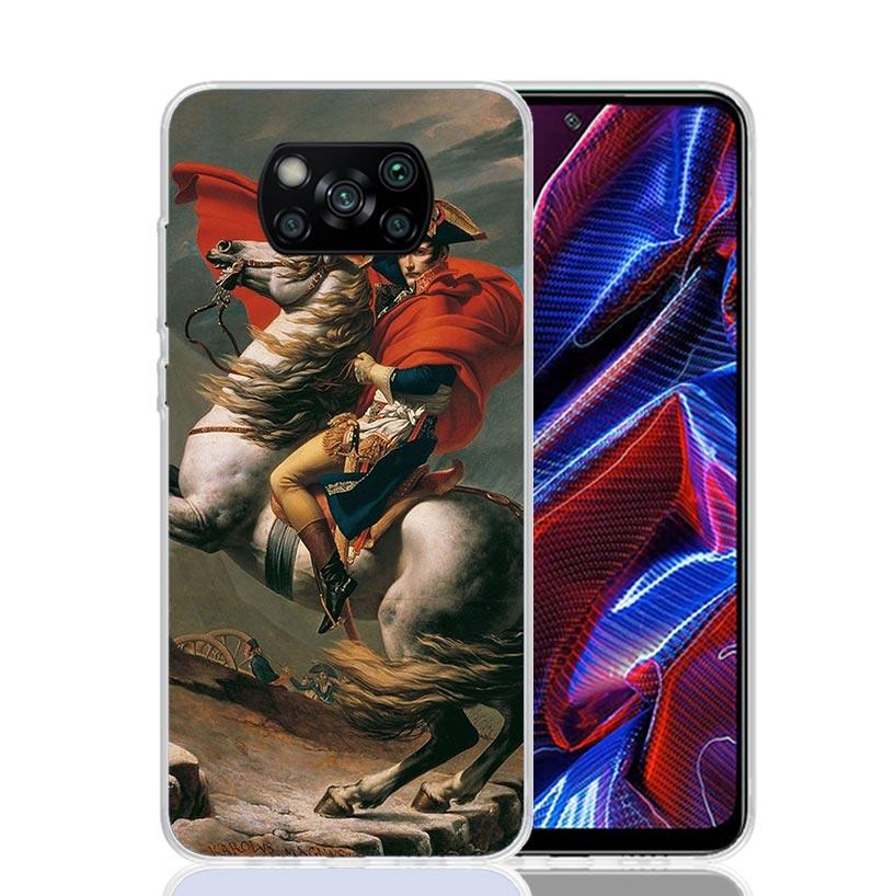 Napoleon Bonaparte Phone Case For Xiaomi Poco F7 Ultra X7 X6 Pro X5 Redmi 15 15C 13 13C 12 12C 10 10A 10C 9 9A 9C 9T Shell Poco