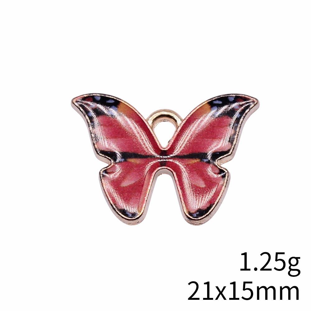 Wedding Anniversary Bracelet Charms Butterfly Bee Enamel Charms Pendant Audience Bracelet Pendants