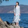 Sancai Plus Size Chinese Style Embroidered 3-Piece Outfit