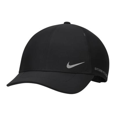 Nike Solid Color Logo Polyester Baseball Cap Unisex Caps Black FJ6205-010