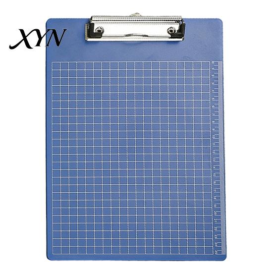 Measuring Ruler Writing Board A4 File Folder, with Reinforced Metal Clip And Clear Scale Sturdy Document Folder Ruler, Portable Pad, for Office School
