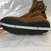 Minnetonka Leder Fransen Kurzstiefel Braun 7 24.0(GEBRAUCHT)