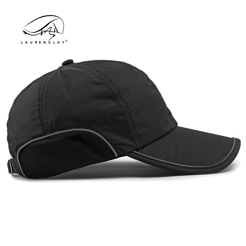 Quick-drying hat Men's spring and summer outdoor sunscreen visor Lightweight breathable cap Children's fashion baseball cap tide