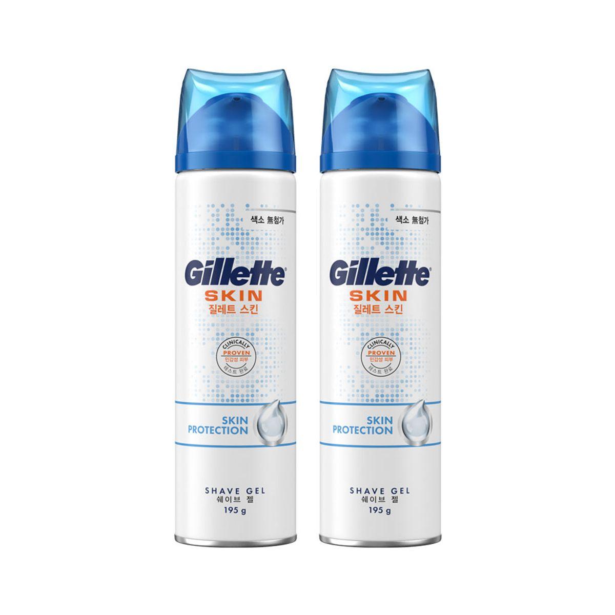 SkinTech Shaving Gel 195g 2 packs