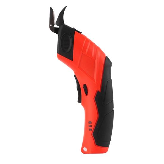 Yousheng Handheld Electric Fabric Cutter, Electric Fabric Cutting Shears, Cordless Fabric Cutter 10000 RPM with Type-C Fast Charging for Cloth красный