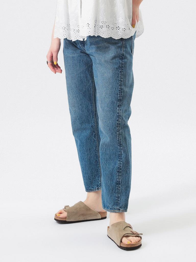 Beams Boy orSlow No.8 Denim Jeans (Special Order) Women's New Indigo 1 (13210116611)