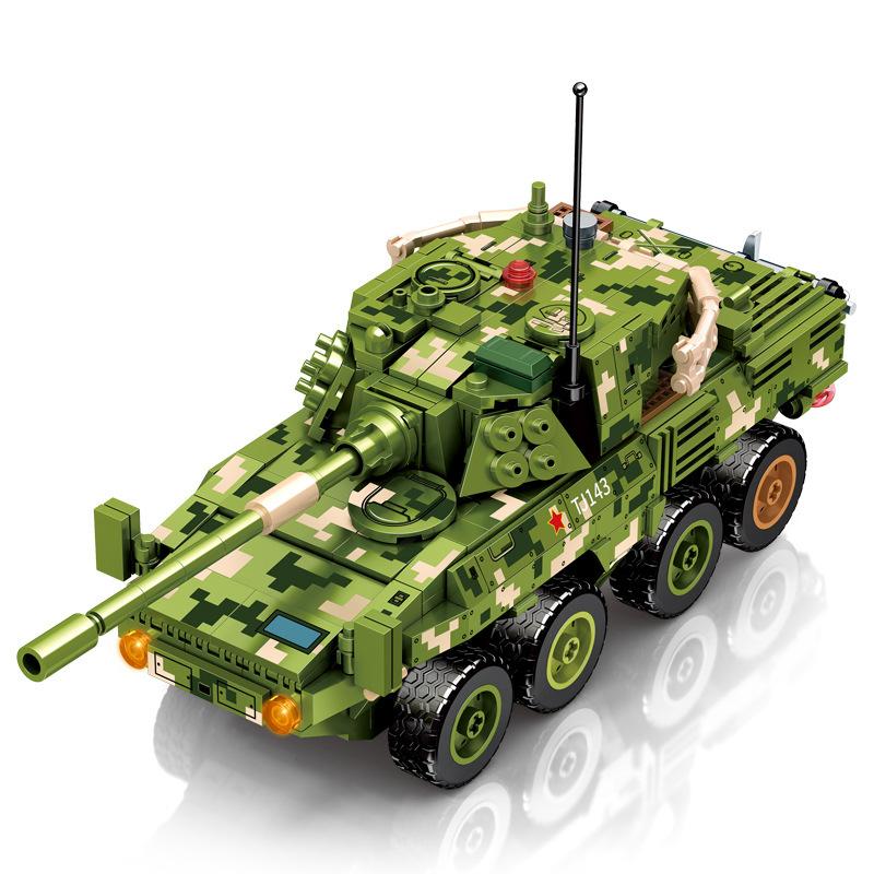Building Block Aviation Missile Aircraft Armored Assault Vehicle Compatible Lego Boy Assembled Toys
