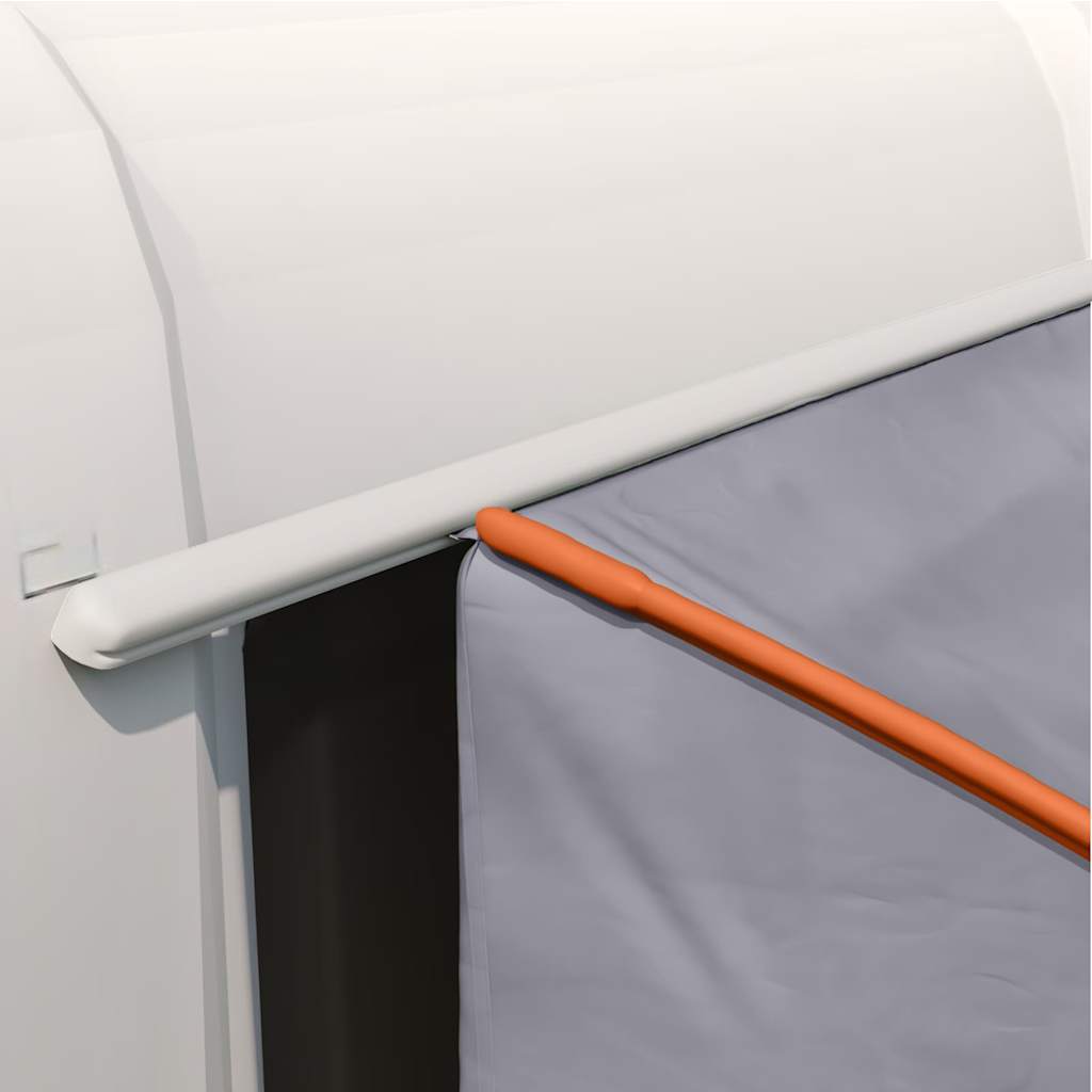 Heckklappenzelt für 194 x 180 x 210 cm Grau und Orange