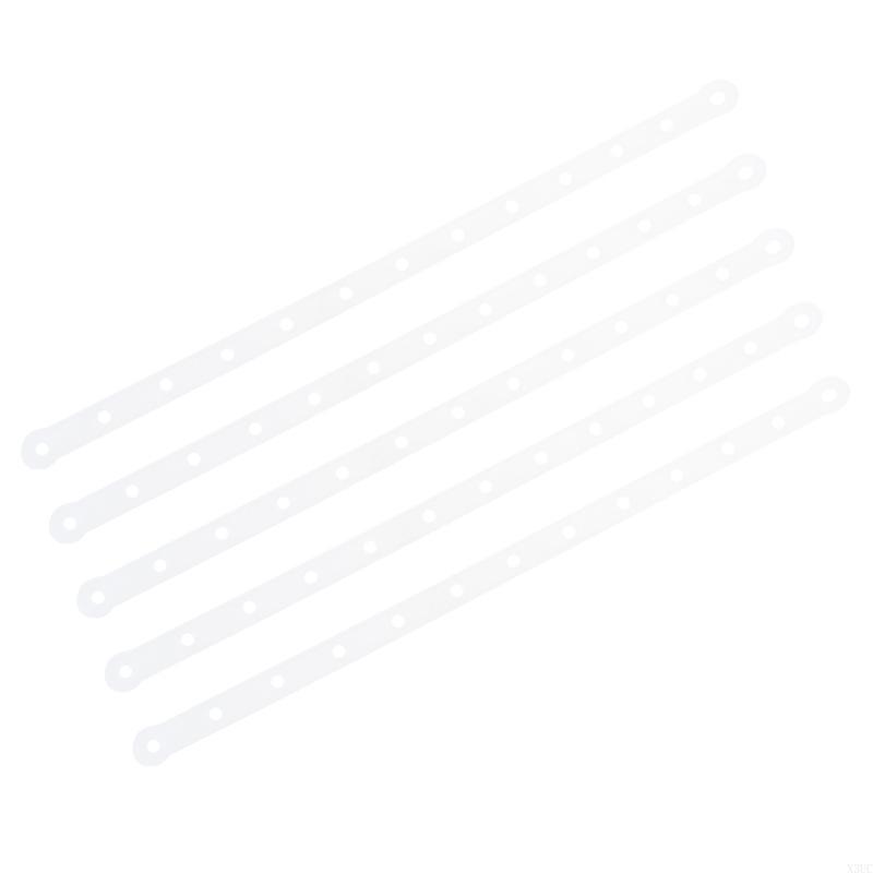 

Pack of 5 Clothing Store Connection Bars Hanger Connector Strips Clothing Store Connectors Suit Connecting Supplies X3UC