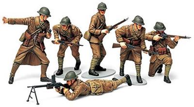 Tamiya Military Miniature Series 288 French Army Infantry Set Plastic Model 35288 1/35 No.