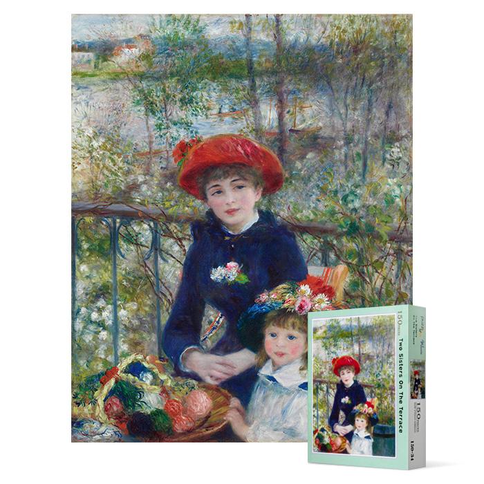 150 Piece Jigsaw Puzzle - Two Sisters On the Terrace 2