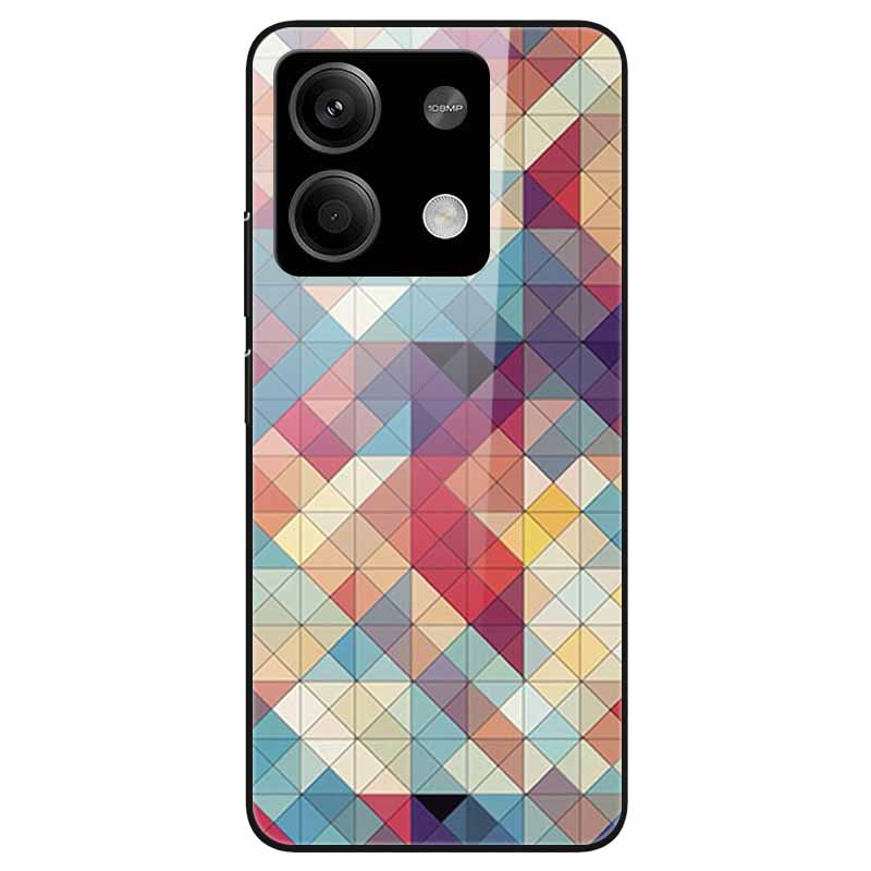 For Redmi Note 13 Pro 5G Case Tempered Glass Hard PC Phone Back Cover for Xiaomi Redmi Note13 5G Note 13Pro 5G Funda Shell Coque