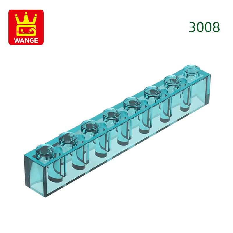 33 Stück/Los 3008 1x8 Hohes Loch Baustein Moc Basic Zeitloser Ziegel Befestigungen Funktioniert Mit featuring DIY Kinderspielzeug Geschenkbox