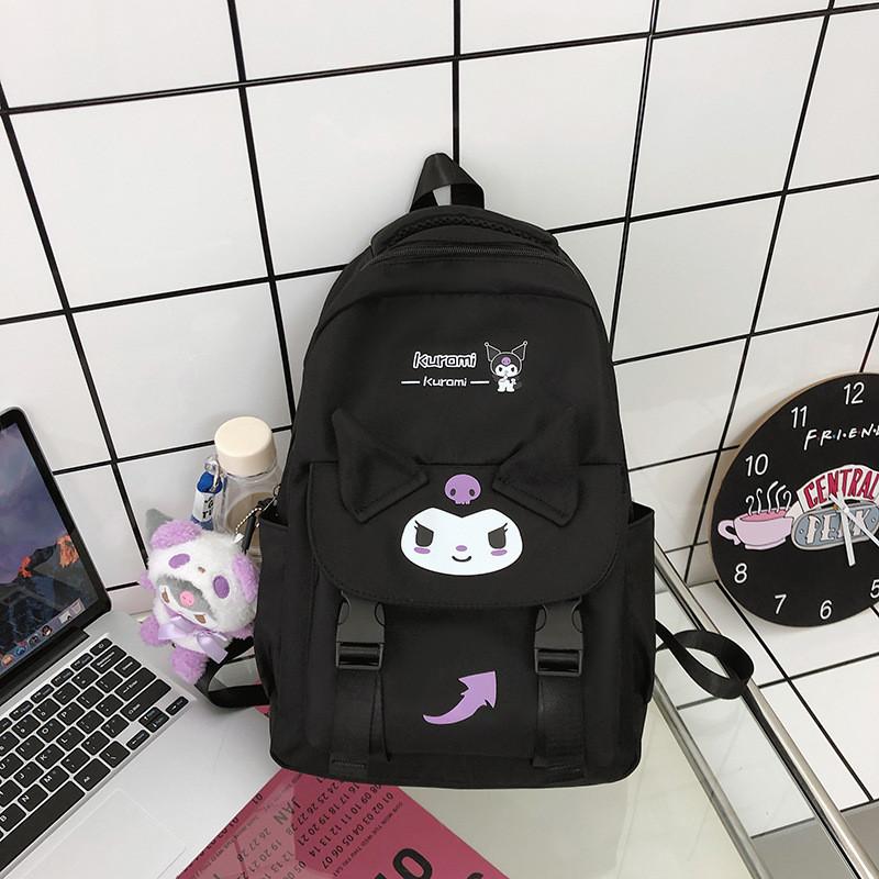 2023 New Cute Girl Heart Backpack For Middle High School College Students чёрный