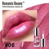 Mattiertes Lippen-Glasur-Tönung Einfach zu färbender Lipgloss Feuchtigkeitsspendender Lippenbalsam Nicht haftend am Becher Schimmernder Lippenstift Make-up