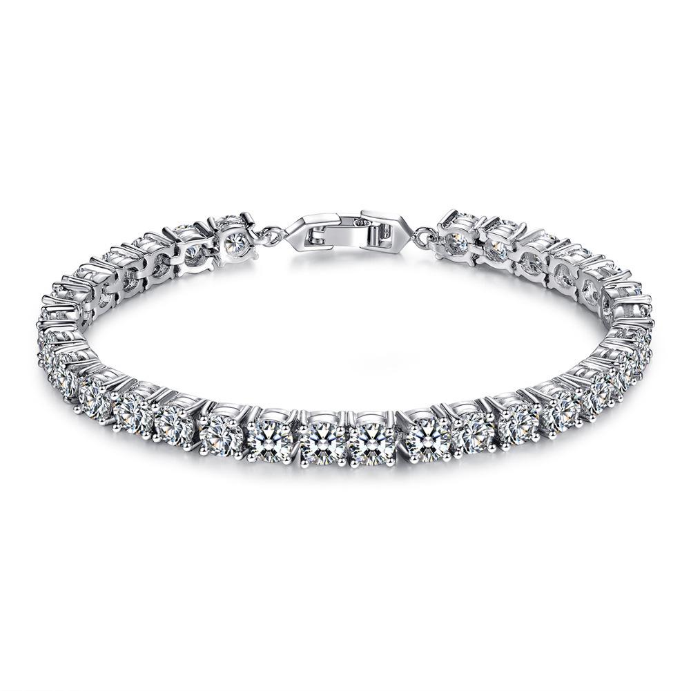 Zircon Bracelet: Women's Light Luxury & Exquisite Bangle for a High-End, Fashionable Look