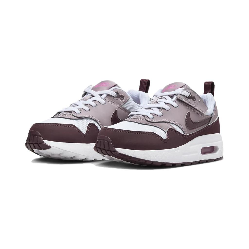 Nike Air Max 1 EasyOn PS White Light Violet Ore Burgundy Crush DZ3308-112