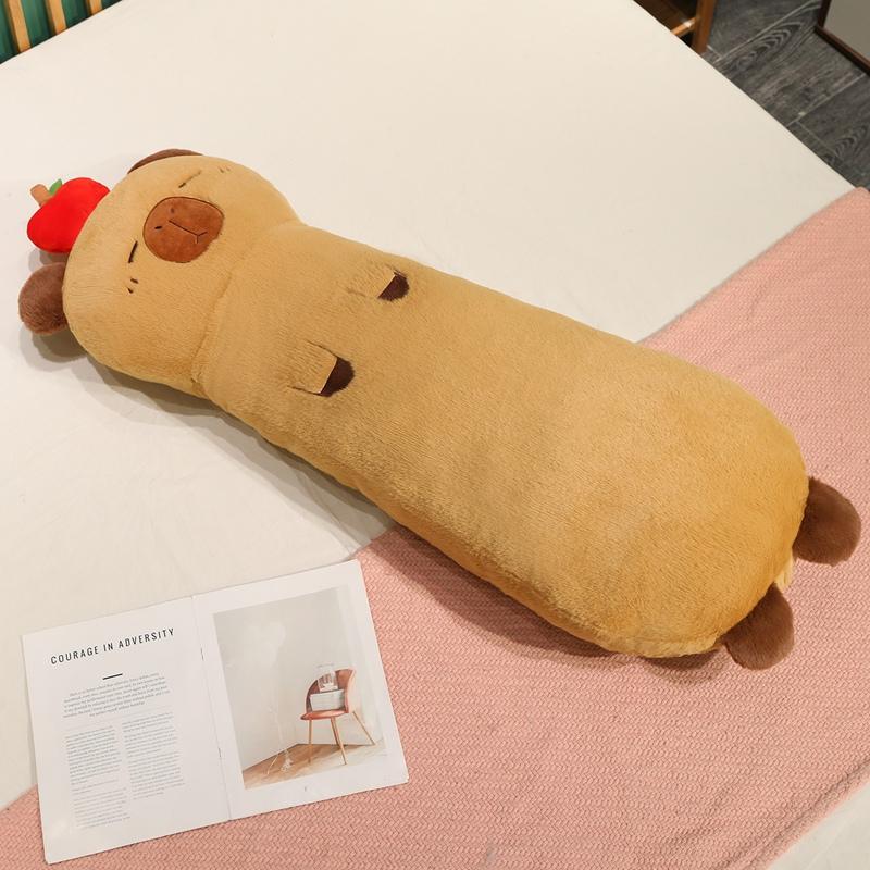 

Extended Cat Seal Plush Body Pillow Creative Animal Stuffed Cushion Gentle Sofa Decorative Throw Pillow Big Sleeping Cushion Decor 75cm