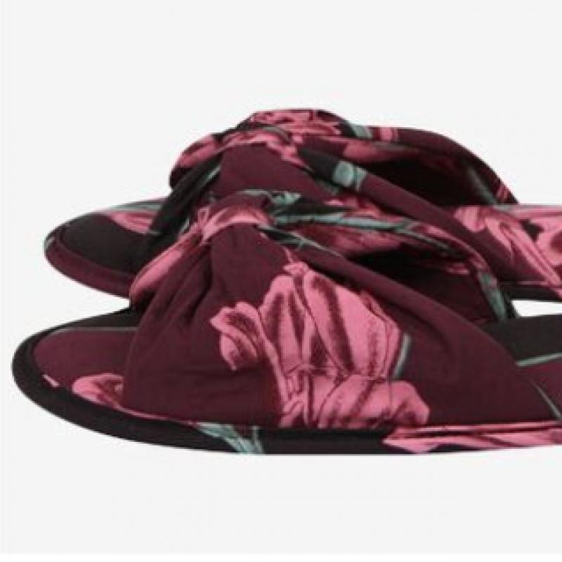 L Affair Home Shoes bLack Wine Lwjhasp0097 Bw