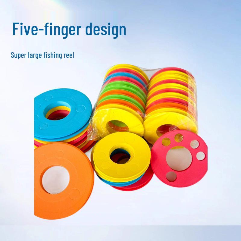 

Five-Finger Large Fishing Line Reel - Main Line Accessory for Big Fish 14 cm