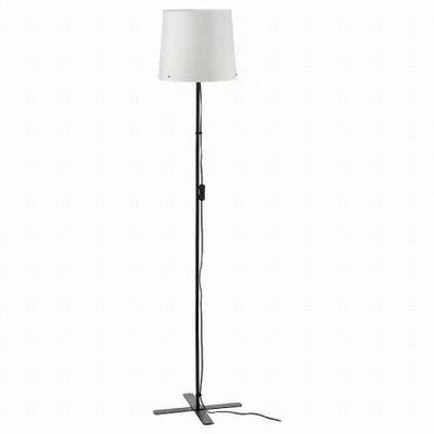 IKEA Floor Lamp BARLAST Black/white (904.378.13)