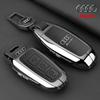 For Audi 8YFor Audi A3 A5L Q6 A6L A6 A7 Q7 Q3 Q5 New 2025 Accessories Zinc Alloy Car Smart Remote Key Case Cover Shell Holder Protector Fob