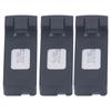 3PCS Remote Control Drone Lithium Battery 1800mah RC Drone Battery Replacement with Charging Cable for F196 Aircraft