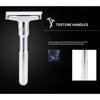 1SET Manual Razor Men's Razor Manual Adjustable Sharpness Zinc Alloy Vintage Razor
