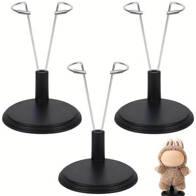 3/6pcs Metal Bracket Stand Doll Support for Dolls Furniture Prop Up Dolls Toy Stand Support Prop Up Mannequin Model Display