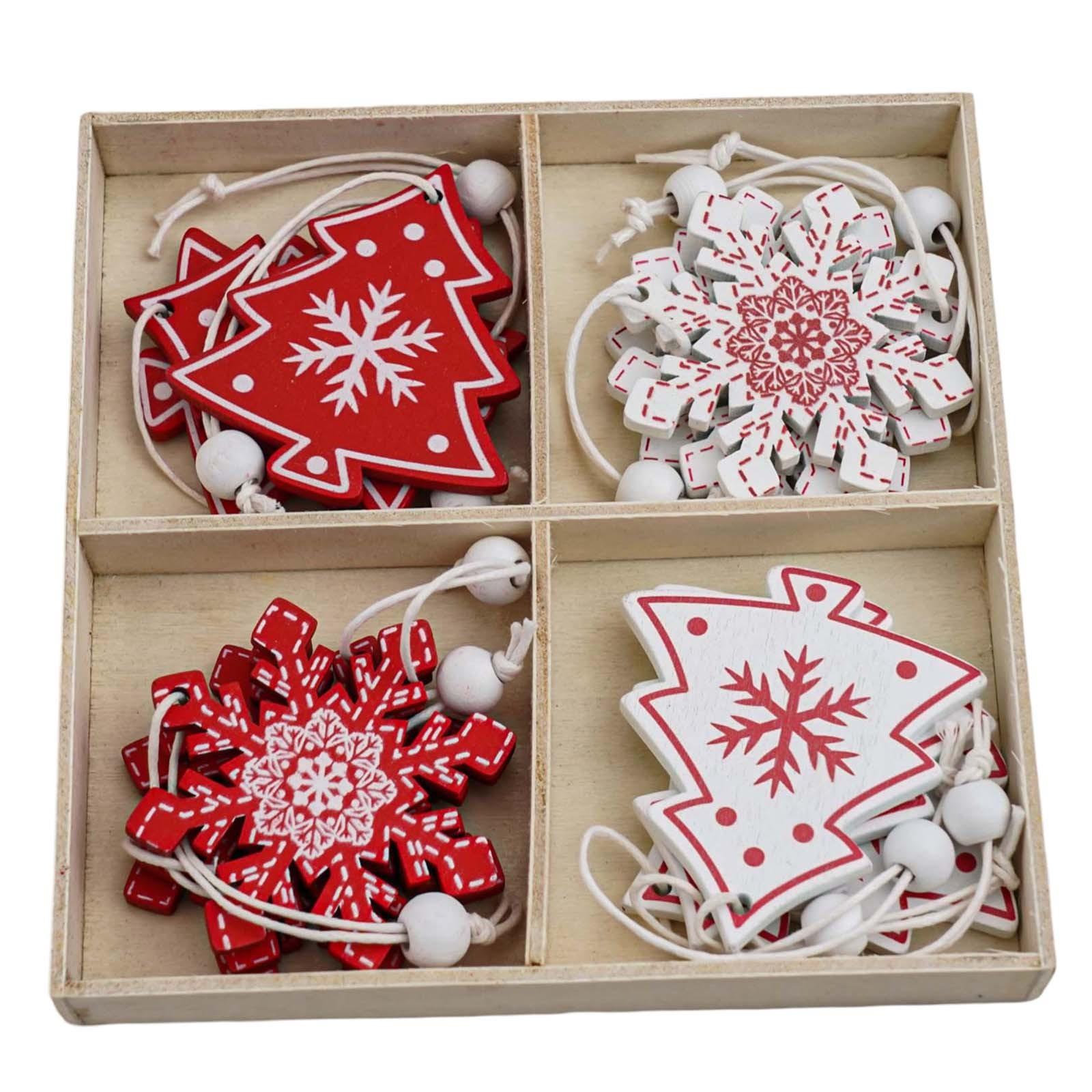 

Christmas Tree Ornaments Red And White Christmas Ornaments A