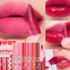 6 Piece Magic Lip Stain Set Peel Off Tint + Hydrating Mask 12H Kiss Proof Color Lip Gloss Hybrid Vegan Non Drying Gifts