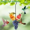 Oriole Bird Feeder Outdoor Hanging Orange Fruit Food Holder with Hook Weather-proof Outside
