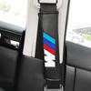 FA72pcs Carbon Leather Seat Belt Covers Car Accessories For BMW M E39 E46 E90 E60 F10 F20 F30 F34 F01 G20 G30 X1 X3 X5 X6 M3 M4 M5