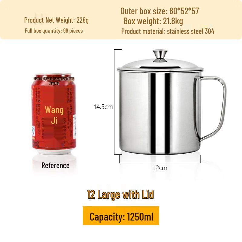 Longquan Celadon 304 Stainless Steel Water/Tea Mug