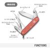 Victorinox Pioneer X Alox Limited Edition 2025 Stone Red Multi-Tool Swiss Army Knife 9 Functions Compact Design