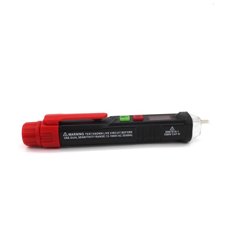 Digital 12-1000V AC Voltage Detectors Non-Contact Tester Pencil Voltmeter Intelligent Alarm Meter Auto Volt Current Electric