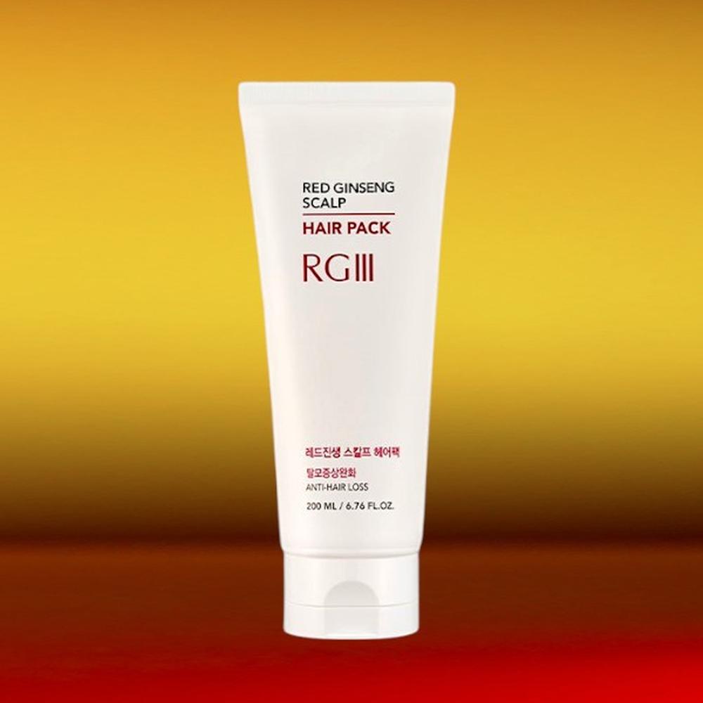 RG3 Red Ginseng Scalp Hair Pack 200ml – Nourishing Pack, Damage Repair, Korean