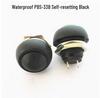 PBS-33B Waterproof 12mm Momentary Power Button Switch - Self-Resetting, No-Lock, Round Design