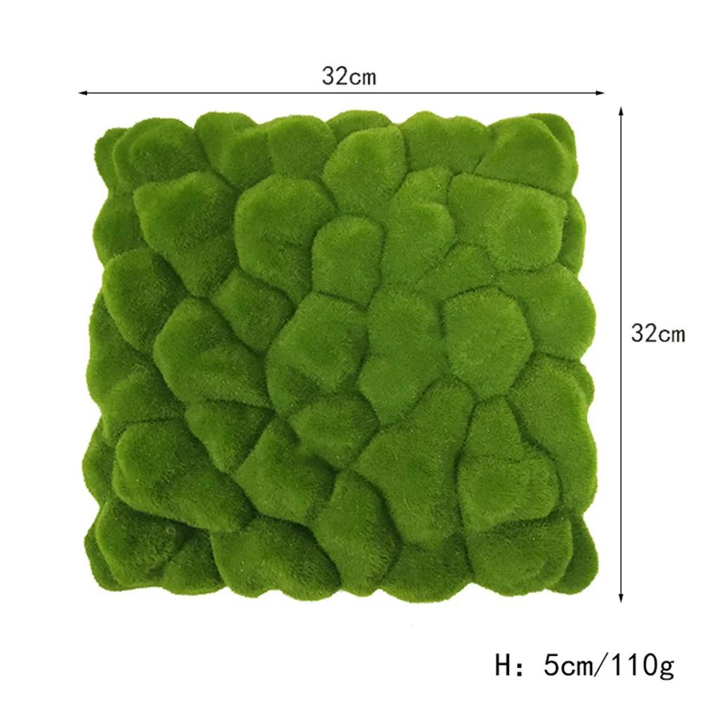 Simulated Moss Foam Board Flocking Fake Moss Stone Plant Shopping Malls Background Wall Ornaments Moss Cystosepiment Decoration