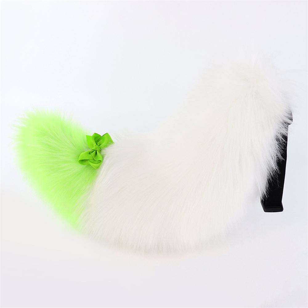 60Cm Plush Animal Tail Wolf Fox Cat Tail With Adjustable Belt Cosplay Accessories Role Play Party Props Furry Fluffy Dog Tail