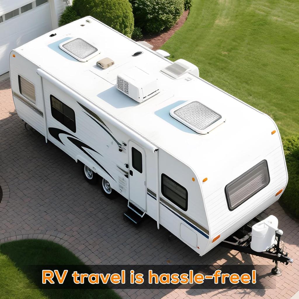 YUNVI RV Skylight Ulator 14X22X2.8,RV Vent Cover And Skylight Shade,Waterproof RV Vent Ulator Sunroof Pillow For Ide Camper Shower