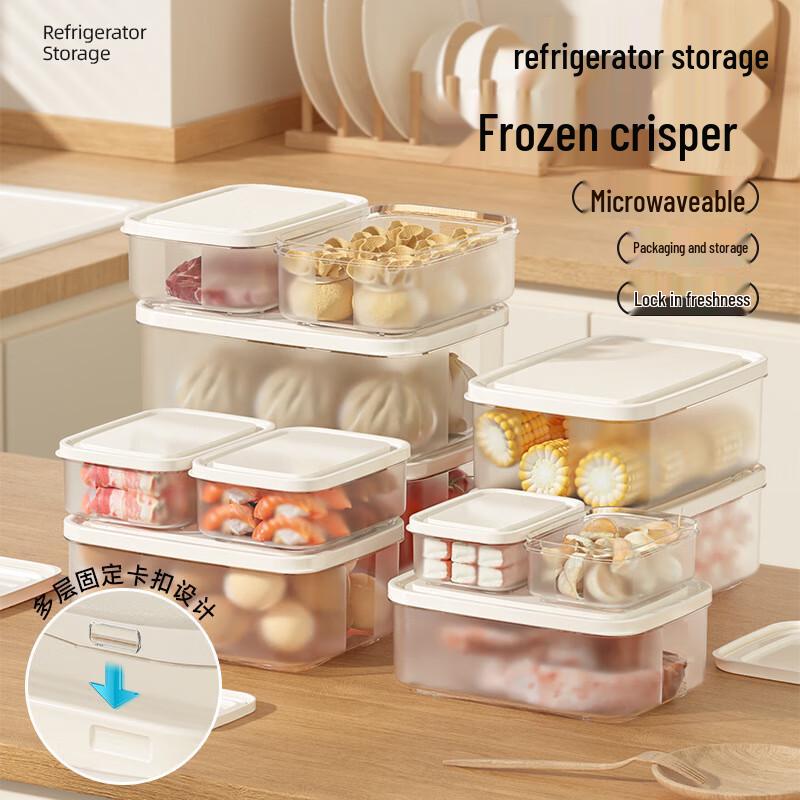 Japanese Style 1000ml Rectangular Refrigerator Food Storage Container 1000ml Rectangular