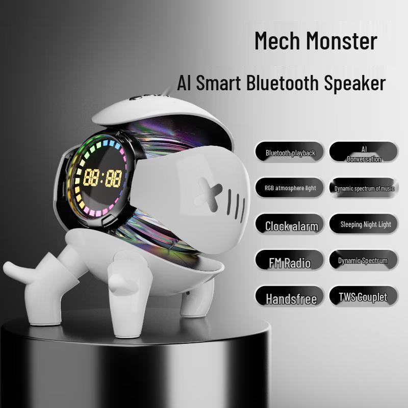 

luckcattle Mecha Little Monster AI Smart Bluetooth Speaker