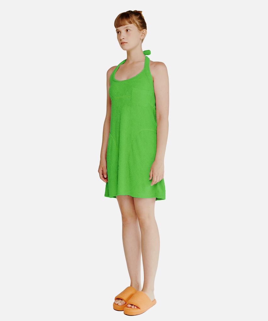 Vestito in spugna Terry Verde