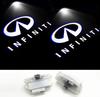 Boseyway 2pcs Quartz Glass Lens Curtain Lamp Door Welcome Light Car Door Lamp LED