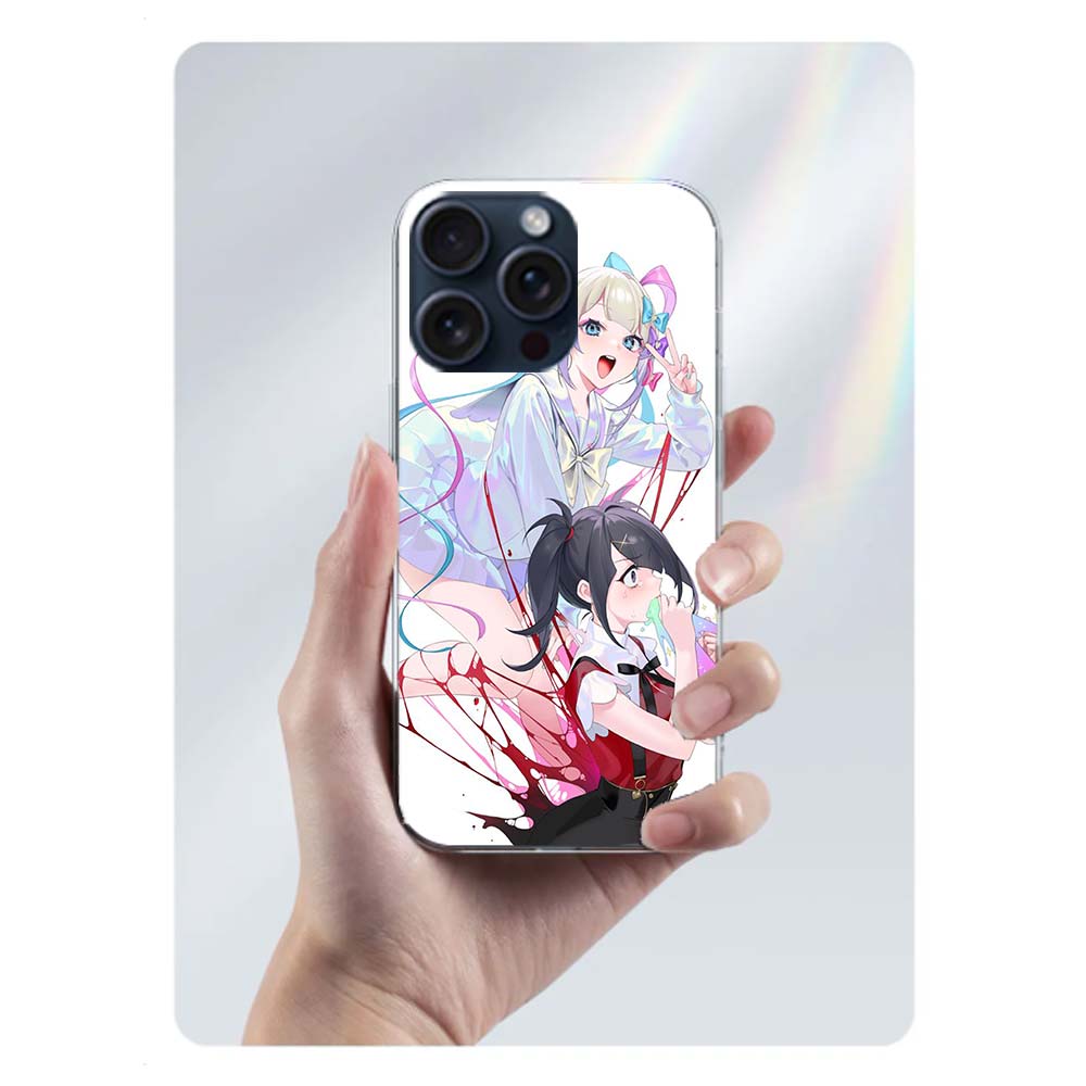 Needy Girl Streamer Overload Clear Phone Case For Iphone 17 Air 16 Pro Max 15 Pro 14 Plus 17E 16E 11 13 12 Mini Cover Cases Fund