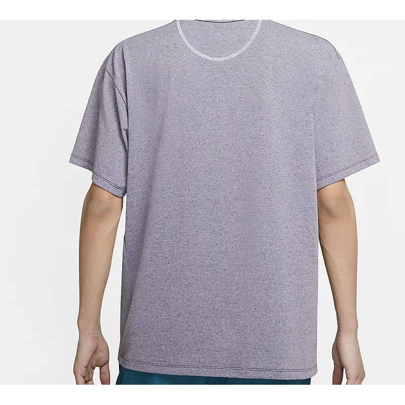 Nike Space Hippie Sports Short Sleeve T-Shirt Men Tops Silver Lilac-Purple CU2234-020