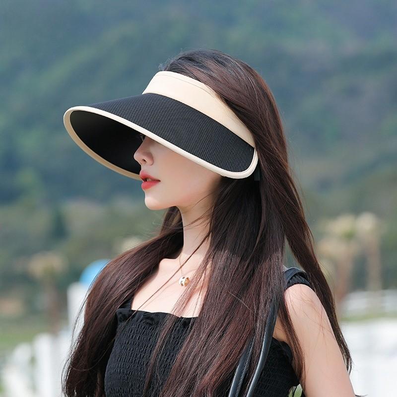 Summer Sun Protection Hat With Wide Brim For Outdoor Women