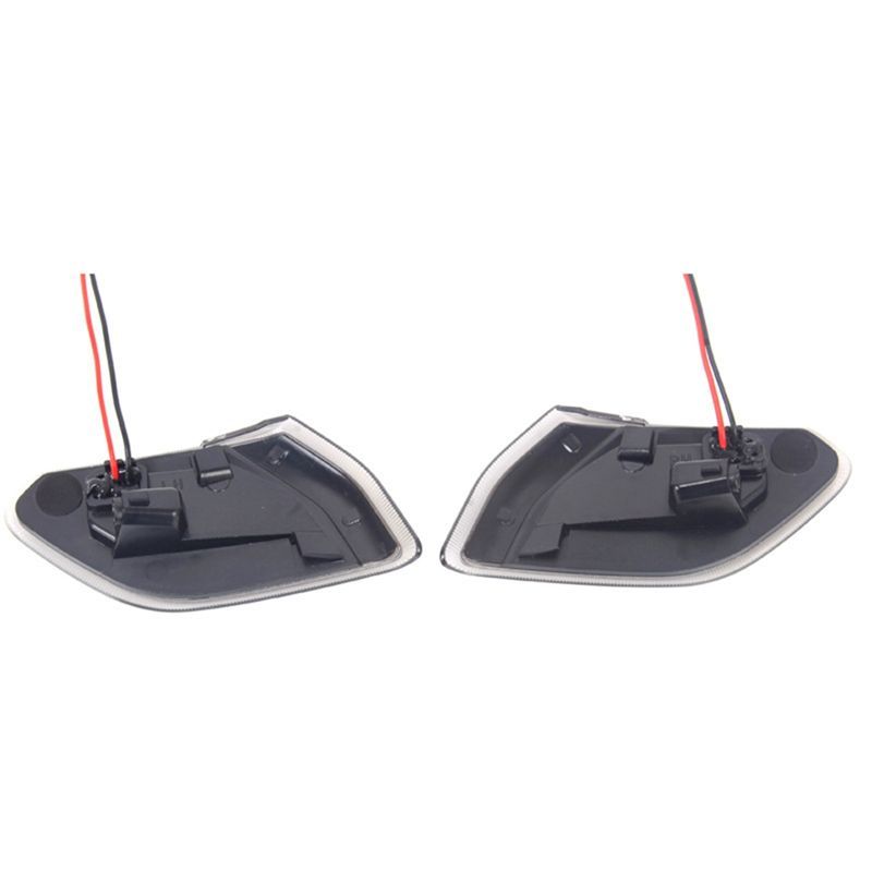 Powerful Led Front Side Marker Light Turn Signal Lamp Round Eyebrow Side Lamp For Jeep Wrangler JL 2018+