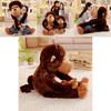 Riesiges Plüschtier Gorilla mit langen Armen Weiche Stofftier Affenpuppe Kindergeschenk Perfekt zum Umarmen und zur Raumdekoration